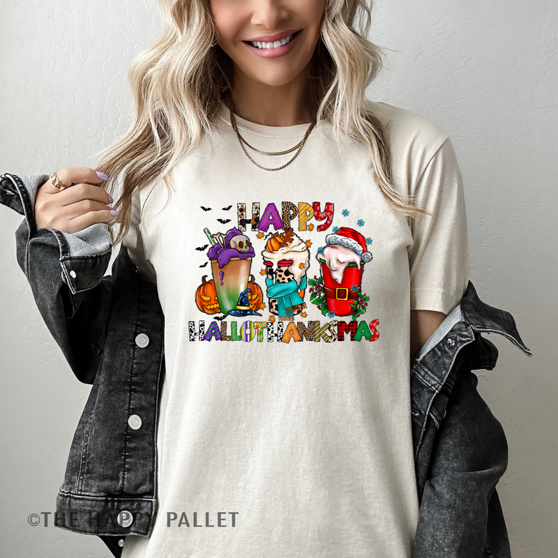 Happy Hallothanksmas Shirt