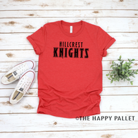 School Name and Mascot Adult Mascot Shirt