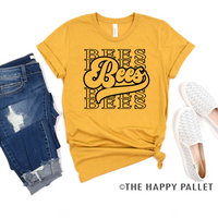 Retro Stacked Adult Mascot Shirt