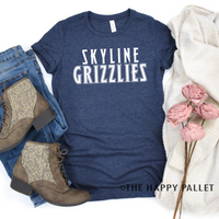 School Name and Mascot Adult Mascot Shirt