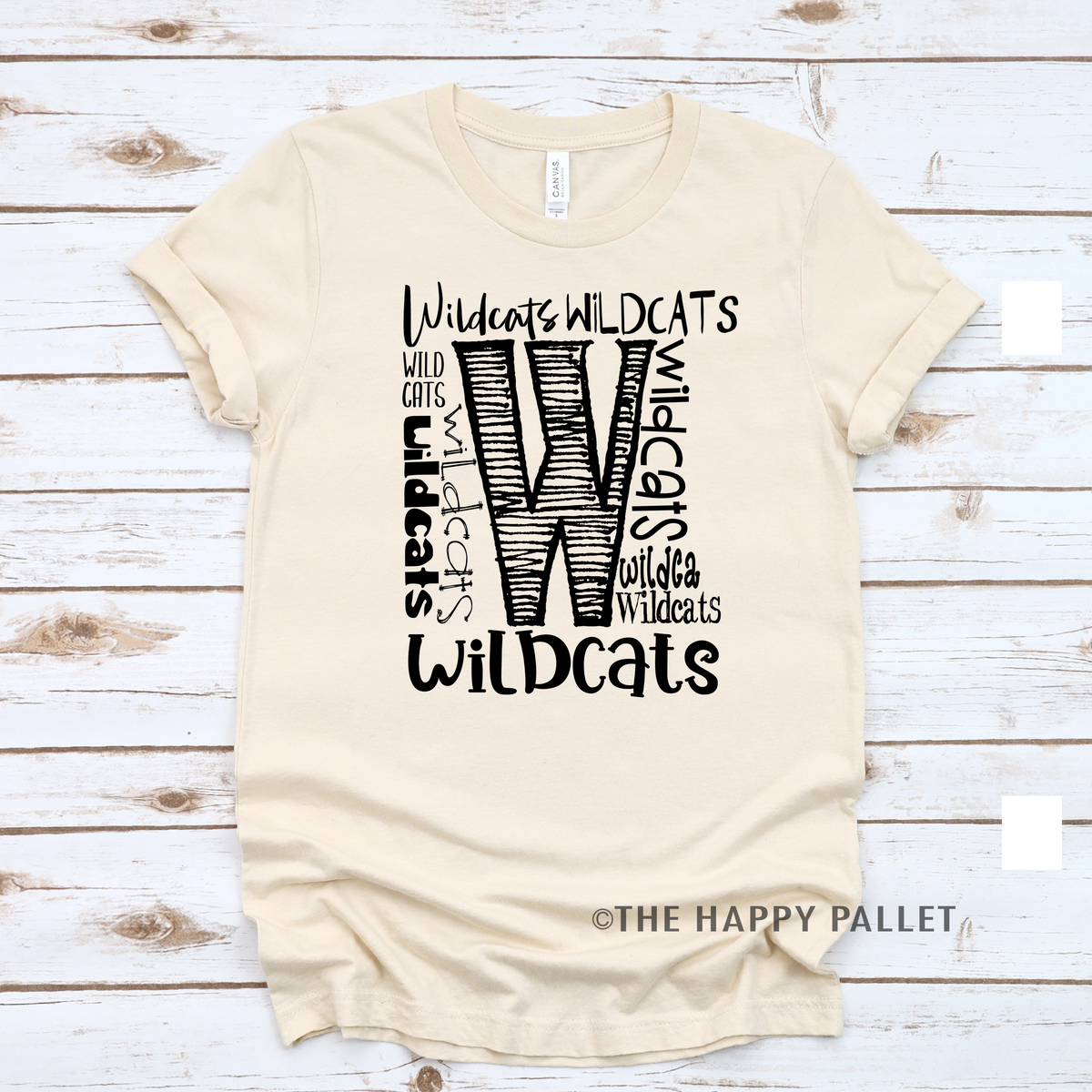 Word Art Adult Mascot Shirt