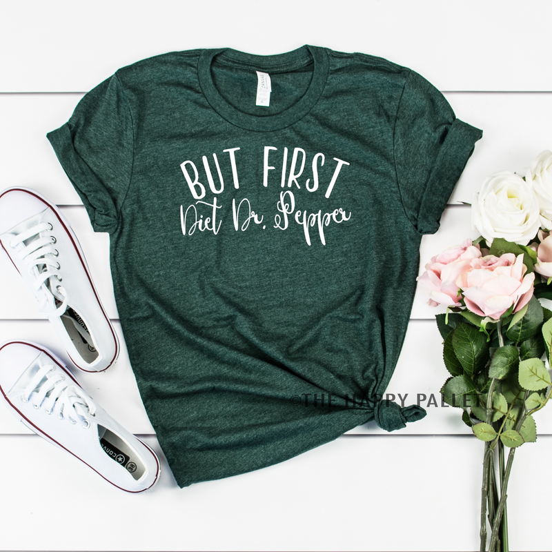 But First Diet Dr Pepper Shirt, Soda Shirt, Mom Shirt, Shirt Shop