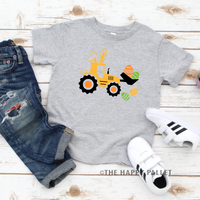 Bunny Tractor Easter Youth Shirt