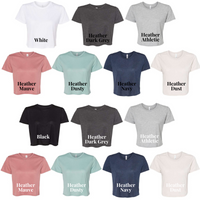 Among The Wildflowers Flowy Crop Top