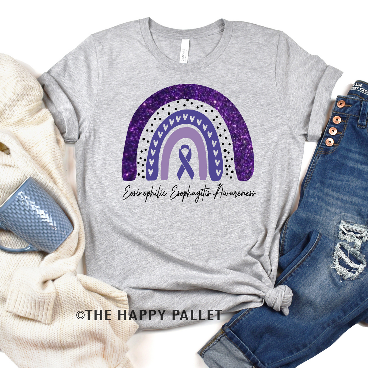 Eosinophilic Esophagitis Awareness Shirt, Special Needs Crew Shirt