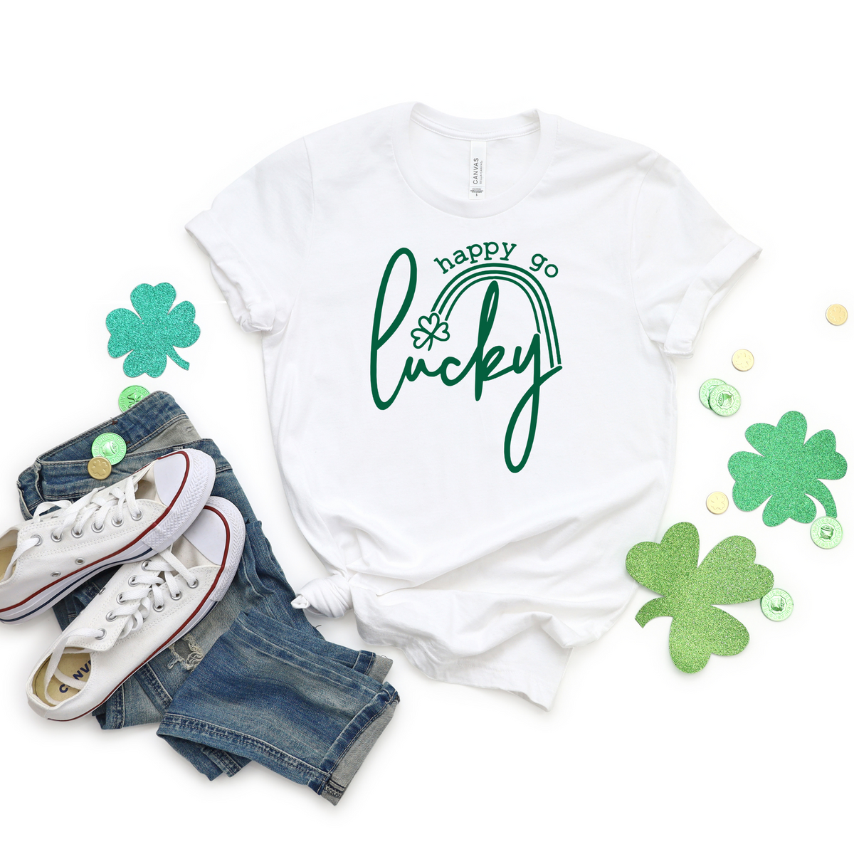 Happy Go Lucky St Patricks Day Shirt
