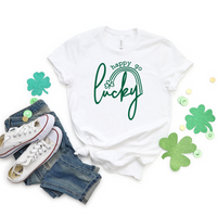 Happy Go Lucky St Patricks Day Shirt