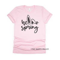 Hello Spring Easter Crew-Neck