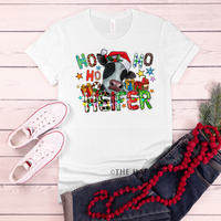 Ho Ho Ho Heifer Christmas Shirt