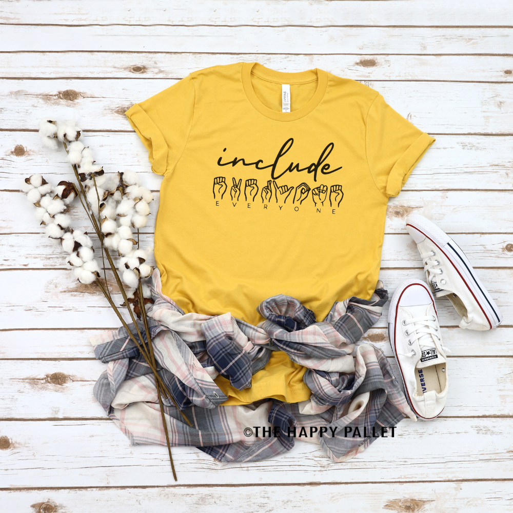 Include Everyone Adult Shirt