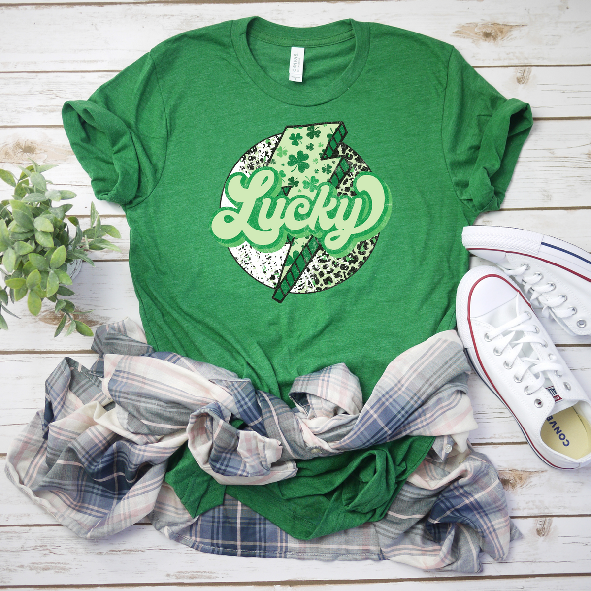 Lucky Bolt St Patricks Day Shirt