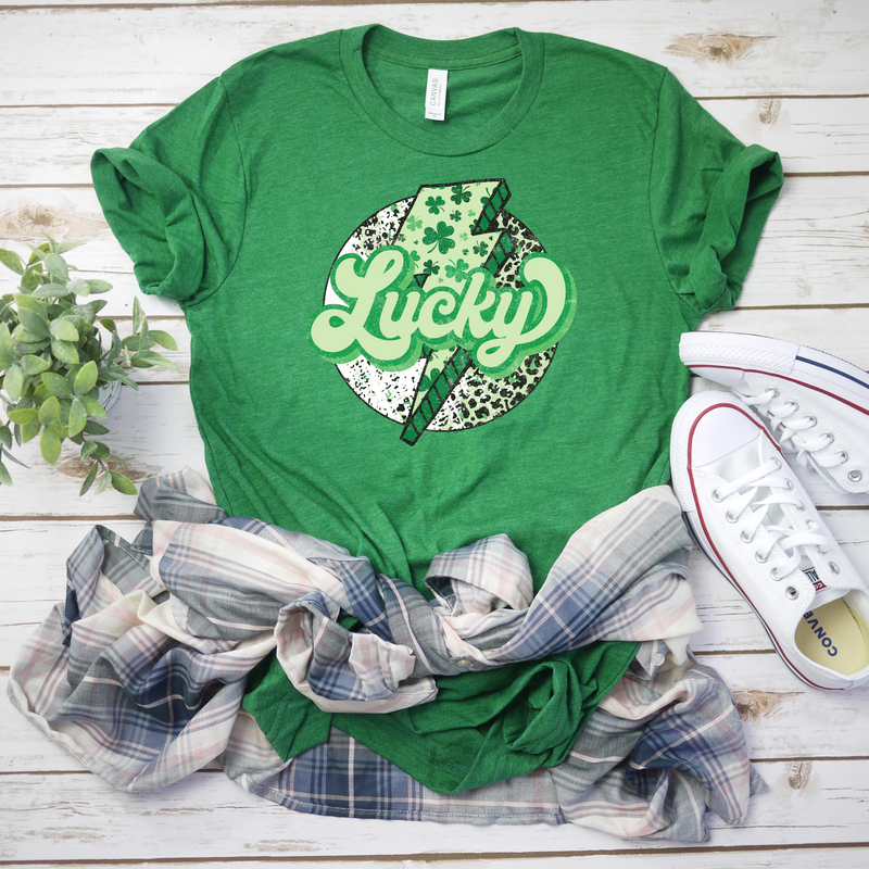 Lucky Bolt St Patricks Day Shirt