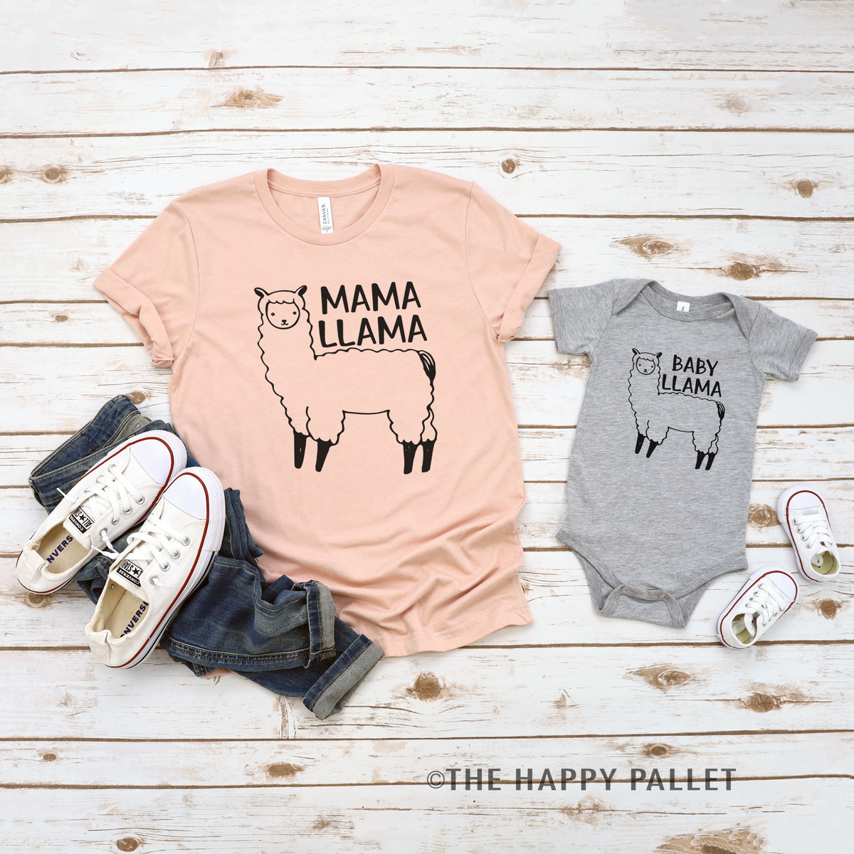 Mama Llama and Baby Llama Mama & Me Set