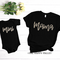 Leopard Mama and Mini Mama & Me Set