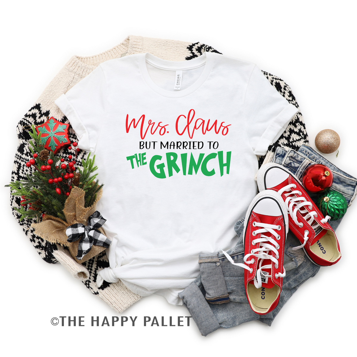 Married To The Grinch Christmas Shirt
