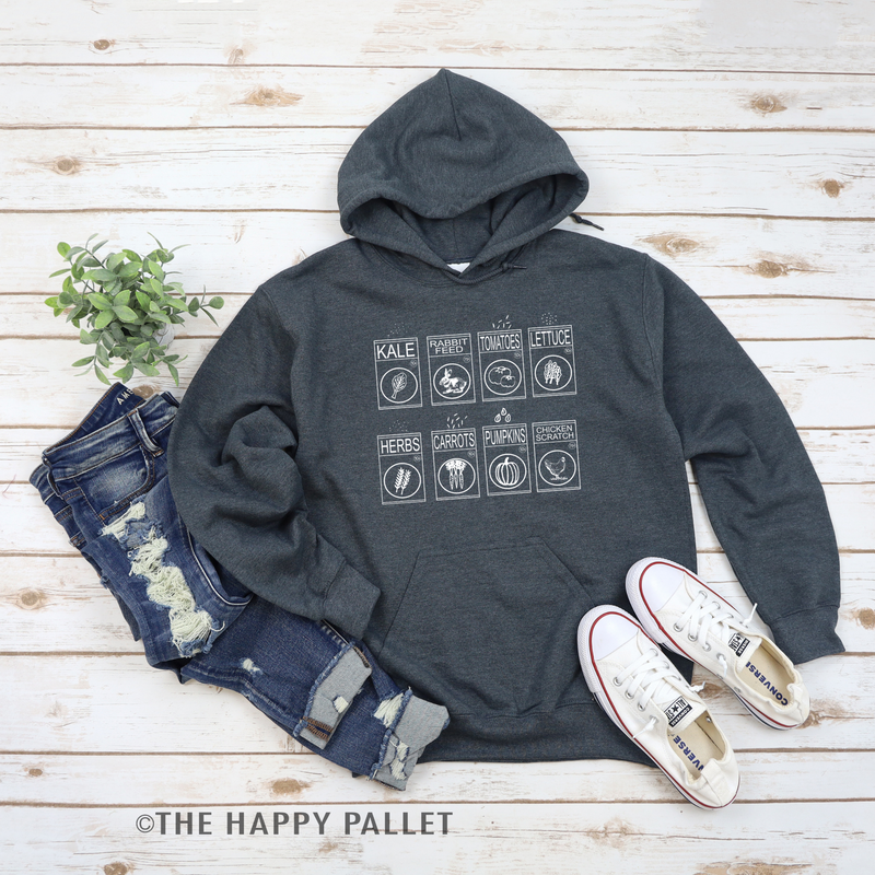 Garden Seeds Hoodie, Gardening Shirt, Flower Shirt, Gardening, Farm Shirt, Farm Hoodie