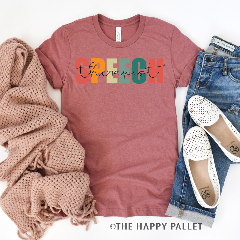 Speech Therapist Shirt, Therapy Shirt, Speech, Special Needs
