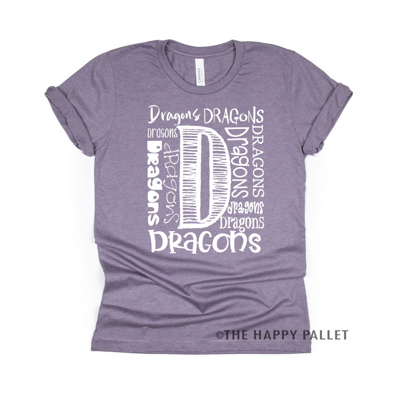 Word Art Adult Mascot Shirt