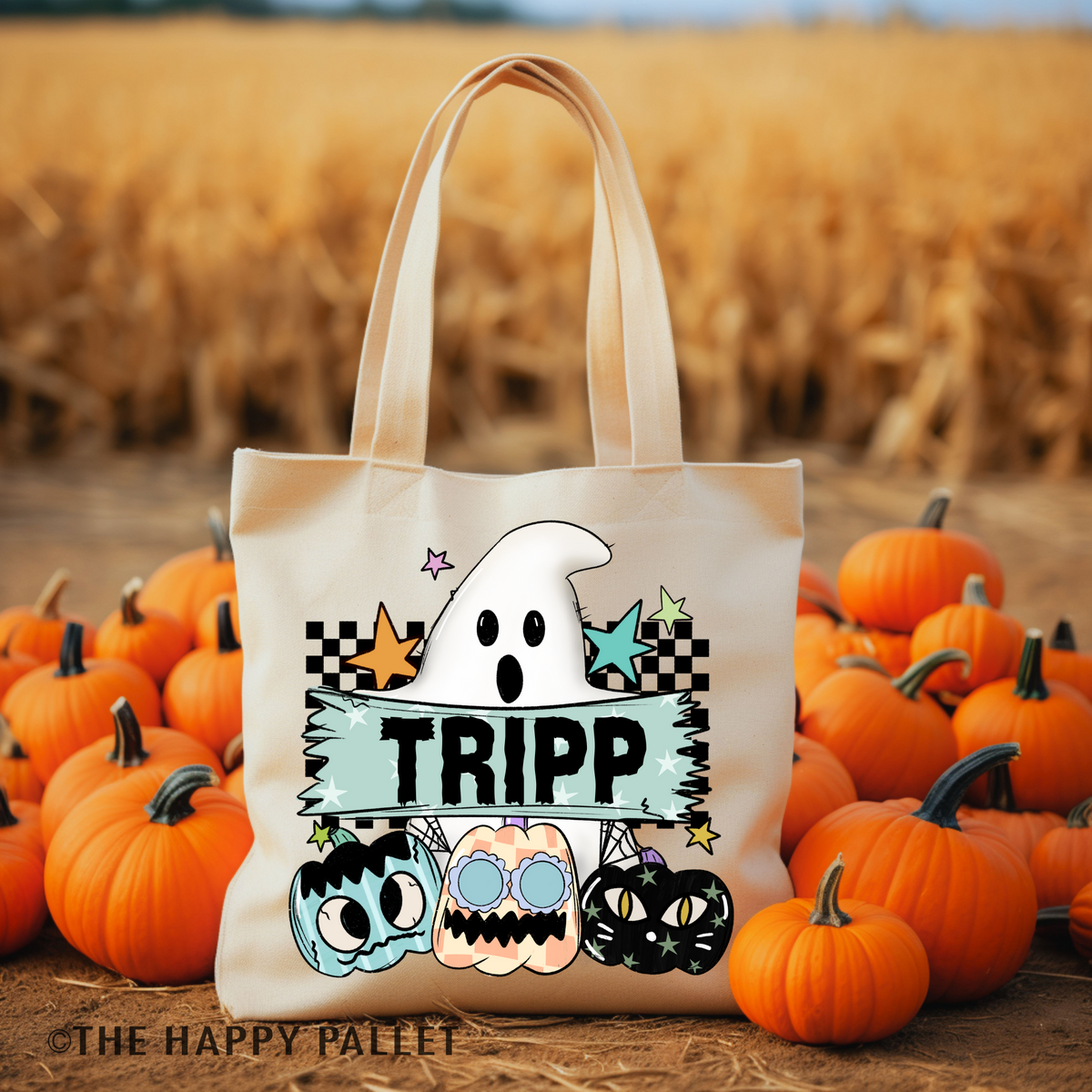 Personalized Halloween Trick or Treat Bags