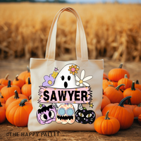 Personalized Halloween Trick or Treat Bags