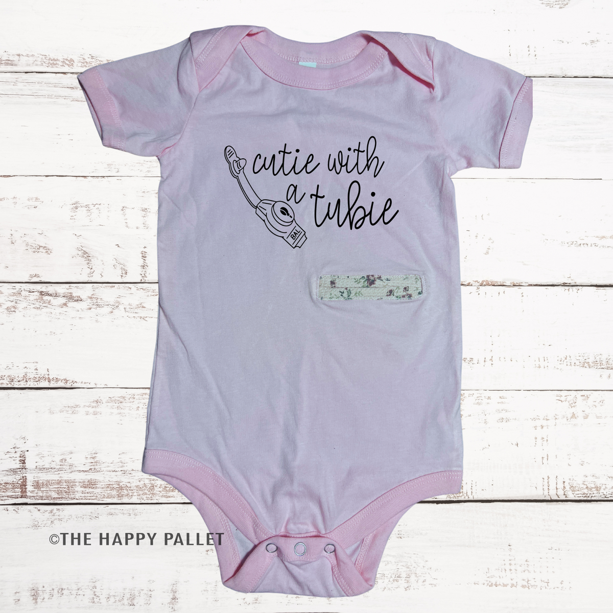 Cutie With A Tubie Adaptive G-Tube Bodysuit