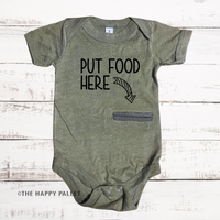 Put Food Here Adaptive G-Tube Bodysuit