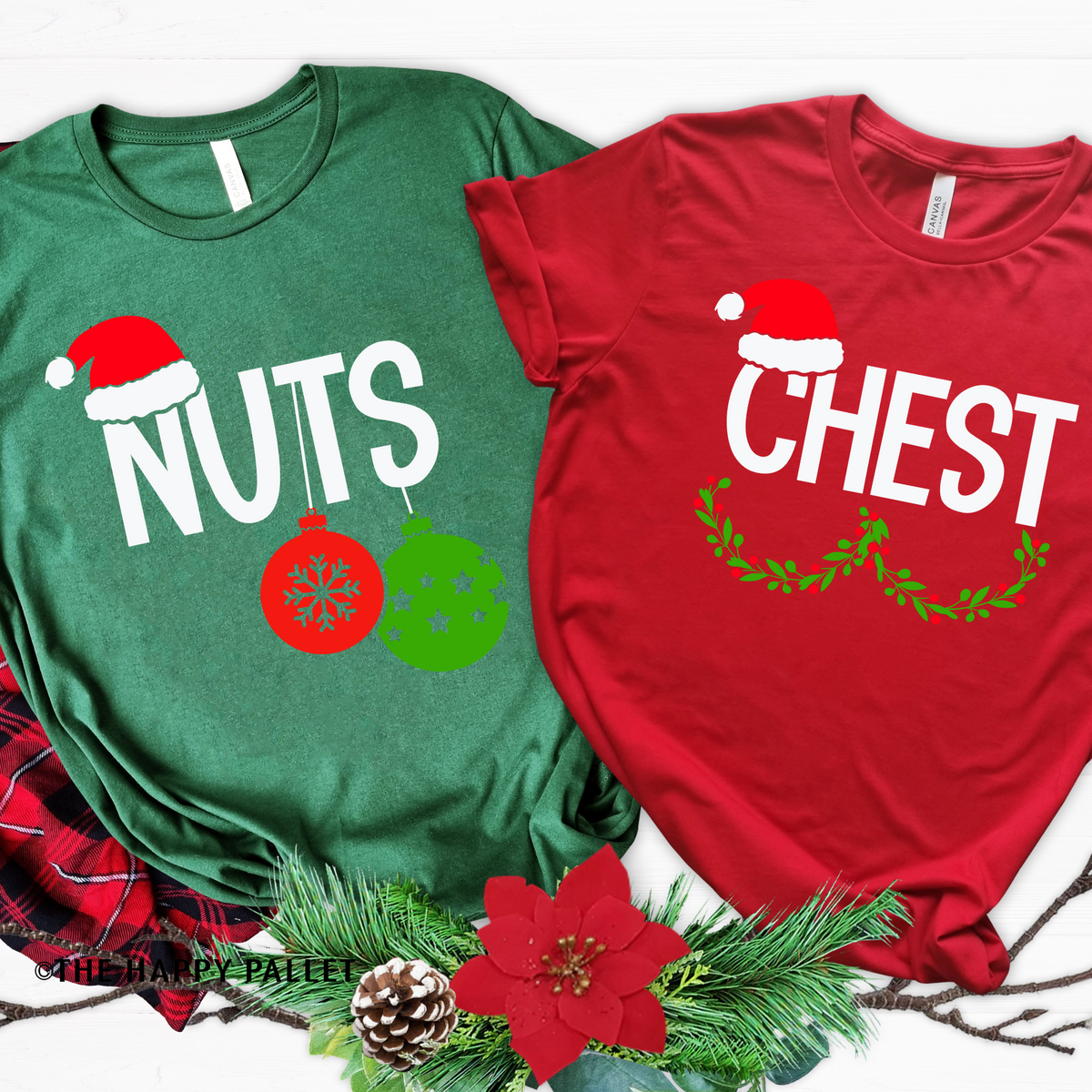 Chest Nuts Couples Shirts