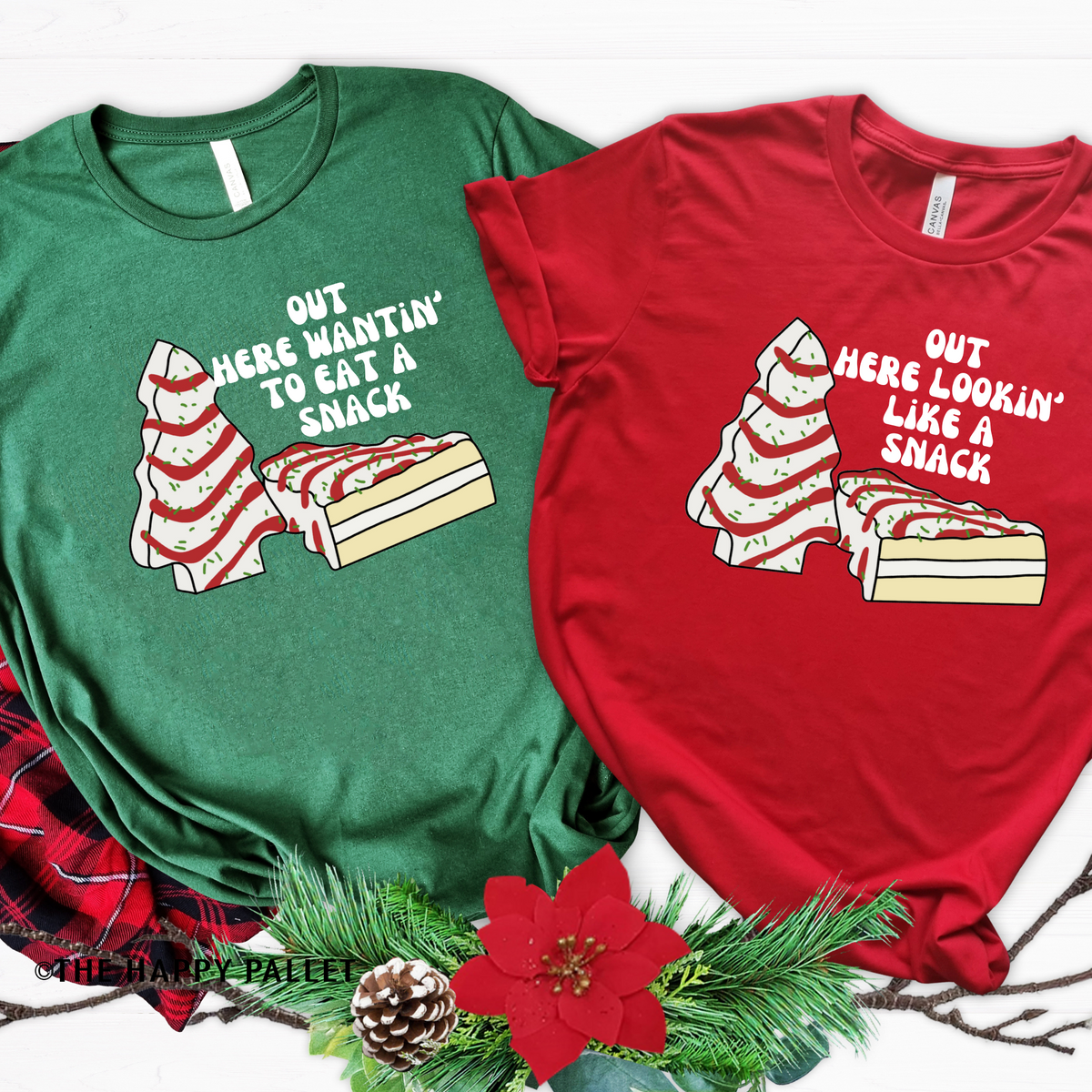 Looking Like A Snack Couples Shirts