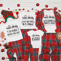 Most Likely To... Christmas Lights Pajama Shirt