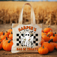 Personalized Halloween Trick or Treat Bags