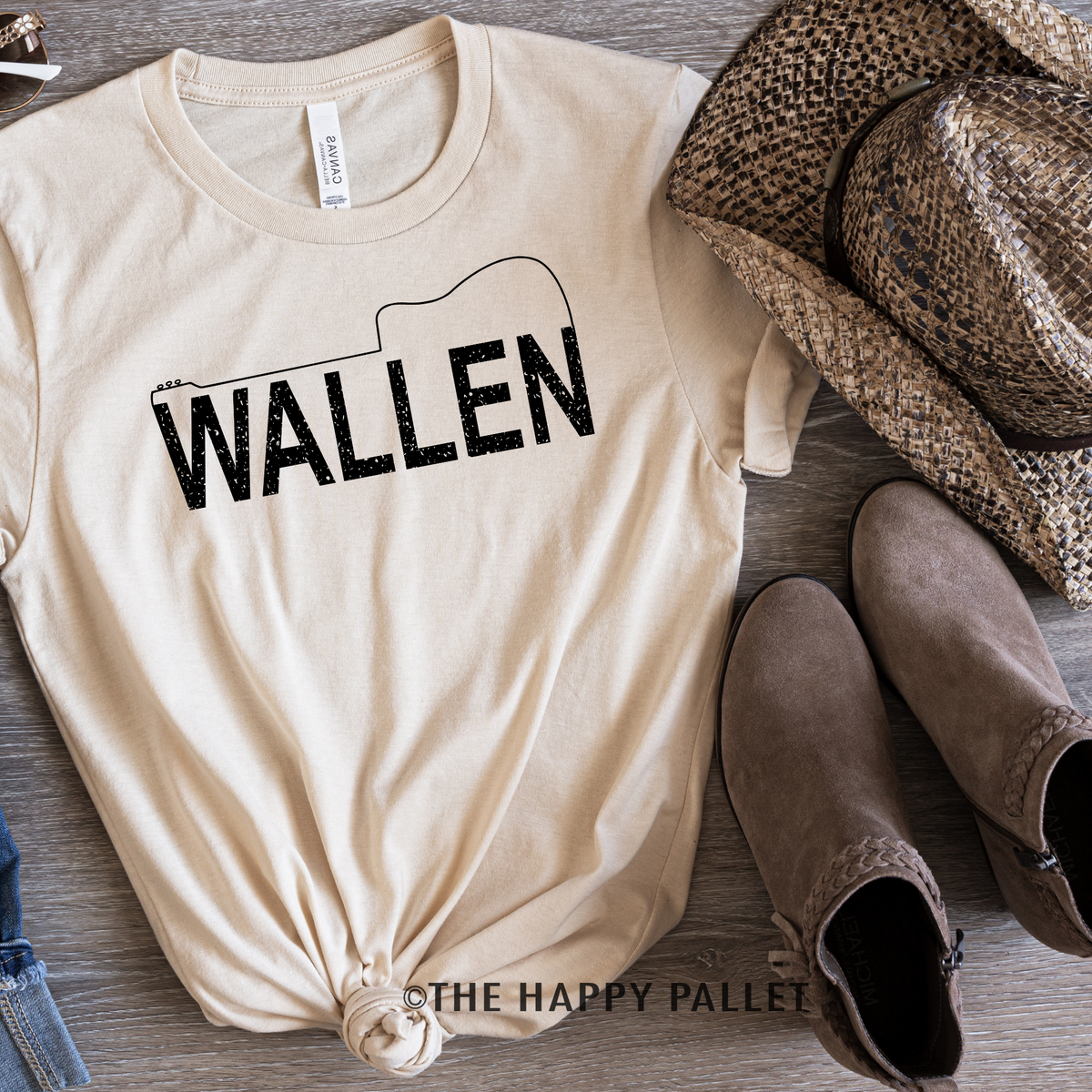 Morgan Wallen Crew Neck Guitar Shirt