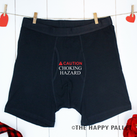 Naughty Valentines Day Gift, Naughty Boxers, Underwear