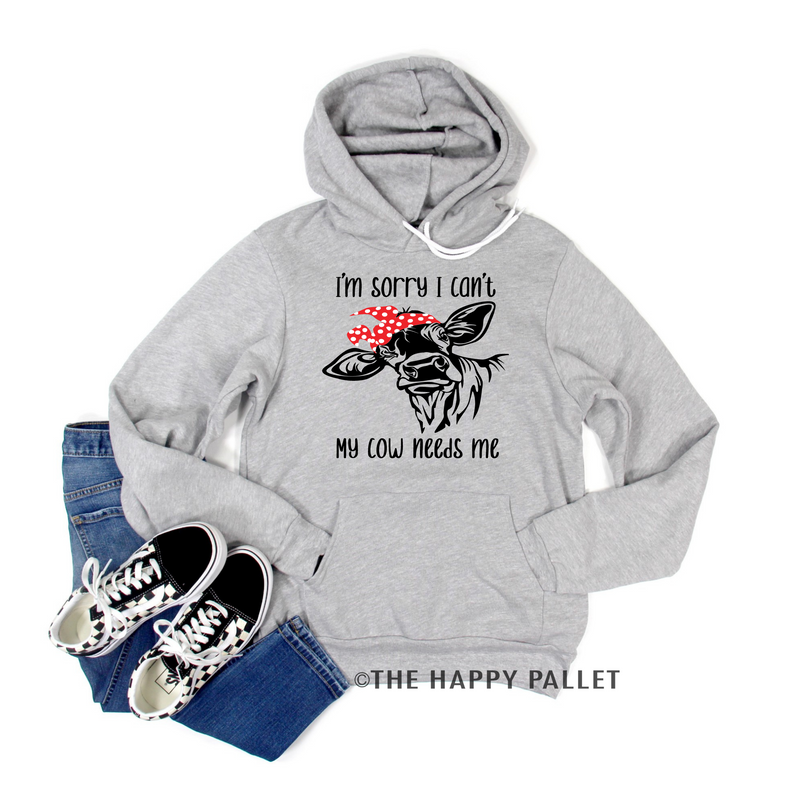 Cow Needs Me Hoodie, Farm Shirt, Cow Shirt, Heifer Shirt