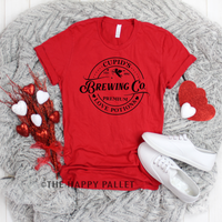 Cupid Brewing Valentines Day Crew-Neck
