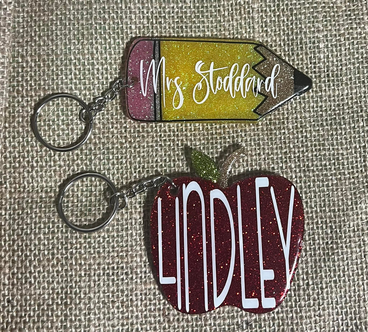 Teacher Appreciation Key Chain