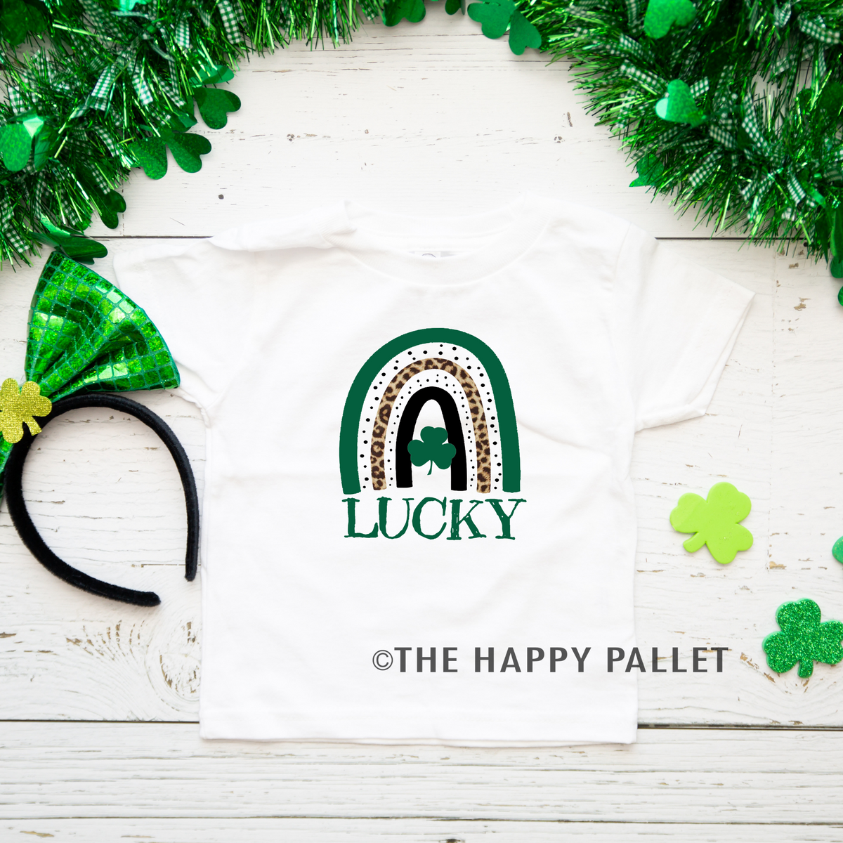 Lucky Rainbow Youth St Patricks Day Shirt