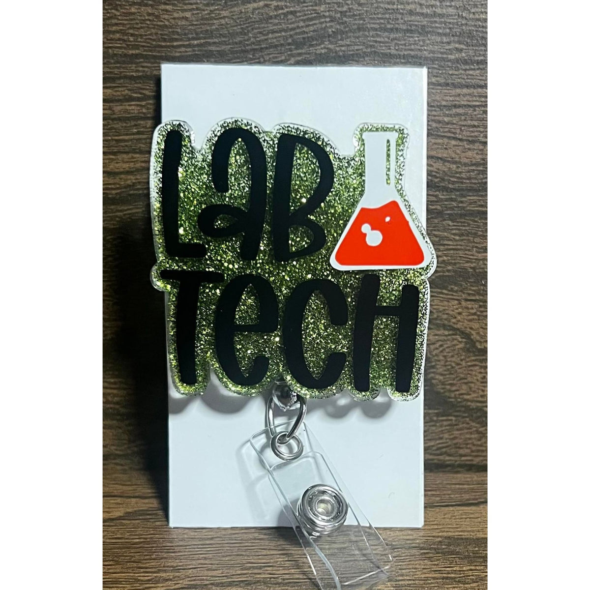 Lab Tech Retractable Badge Reel