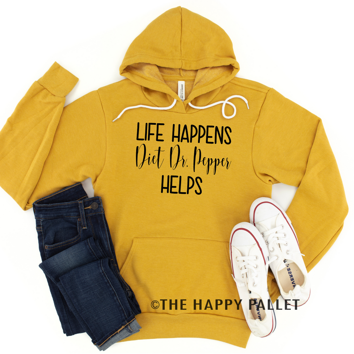Life Happens Diet Dr Pepper Helps Hoodie, Funny Shirt, Soda Shirt, Mom Shirt