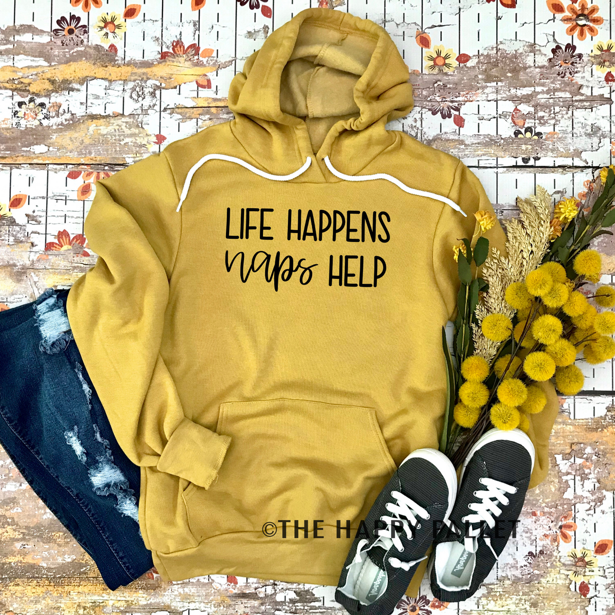 Life Happens Naps Helps Hoodie, Funny Shirt, Soda Shirt, Mom Shirt