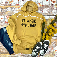 Life Happens Naps Helps Hoodie, Funny Shirt, Soda Shirt, Mom Shirt