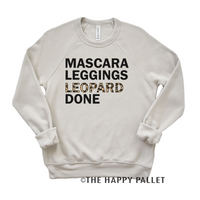Mascara Leggings Leopard Sweater, leopard shirt, Mama Shirt