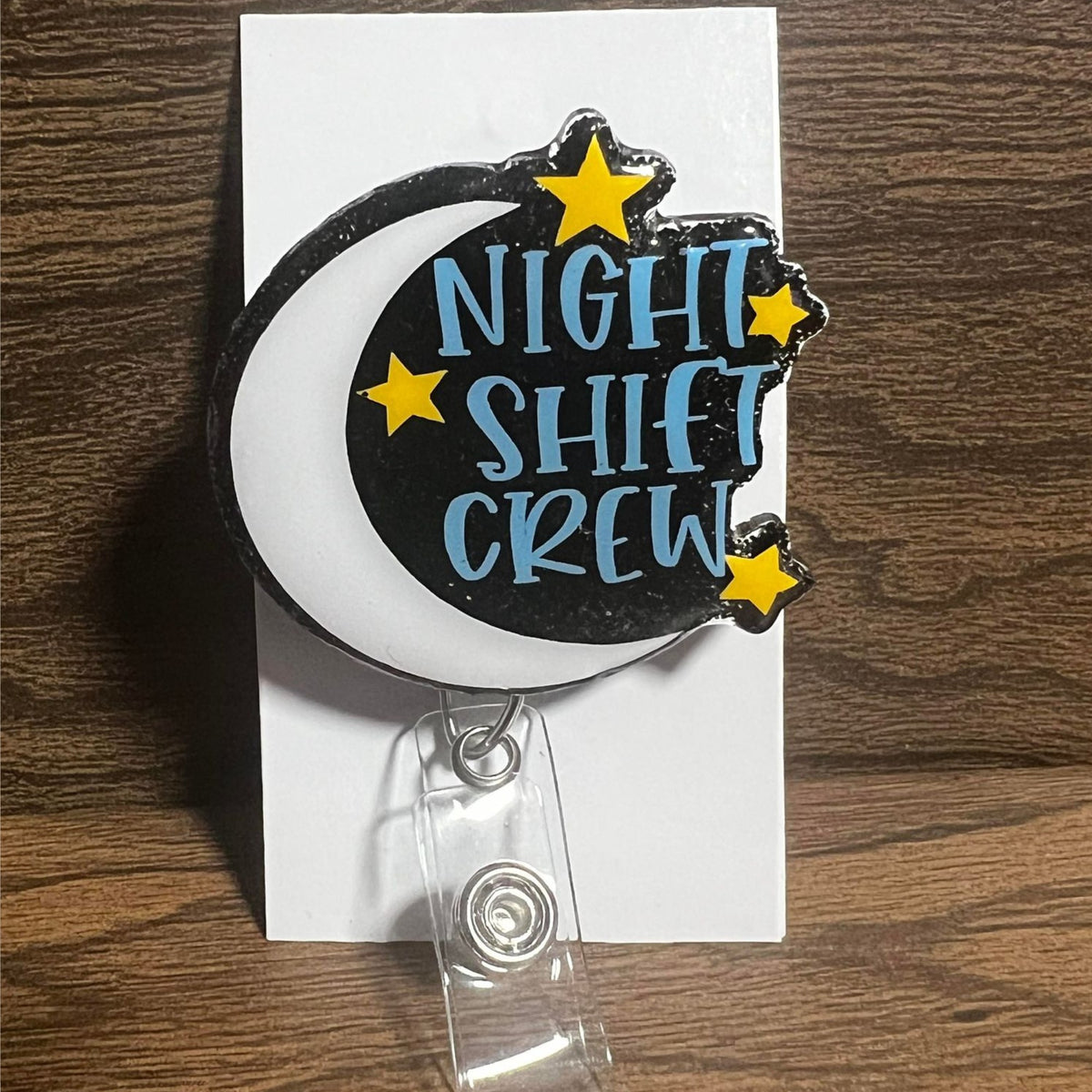 Night Shift Retractable Badge Reel