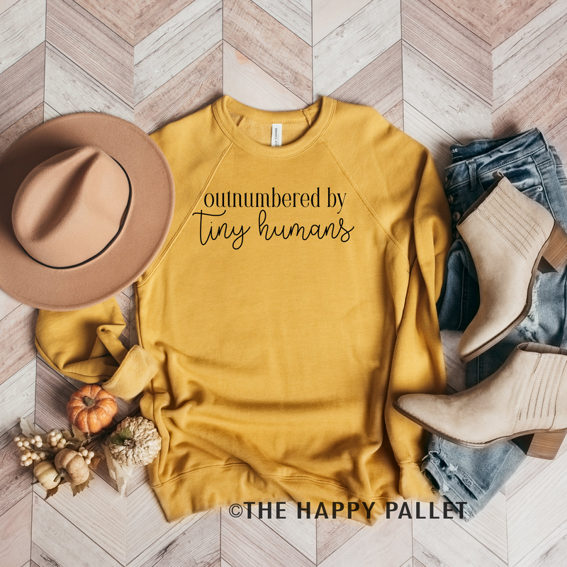 Outnumbered By Tiny Humans Sweatshirt, Mama Shirt