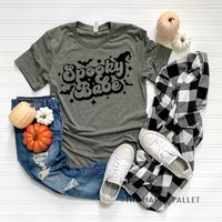 Spooky Babe Shirt, Halloween Shirt, Spooky, Babe
