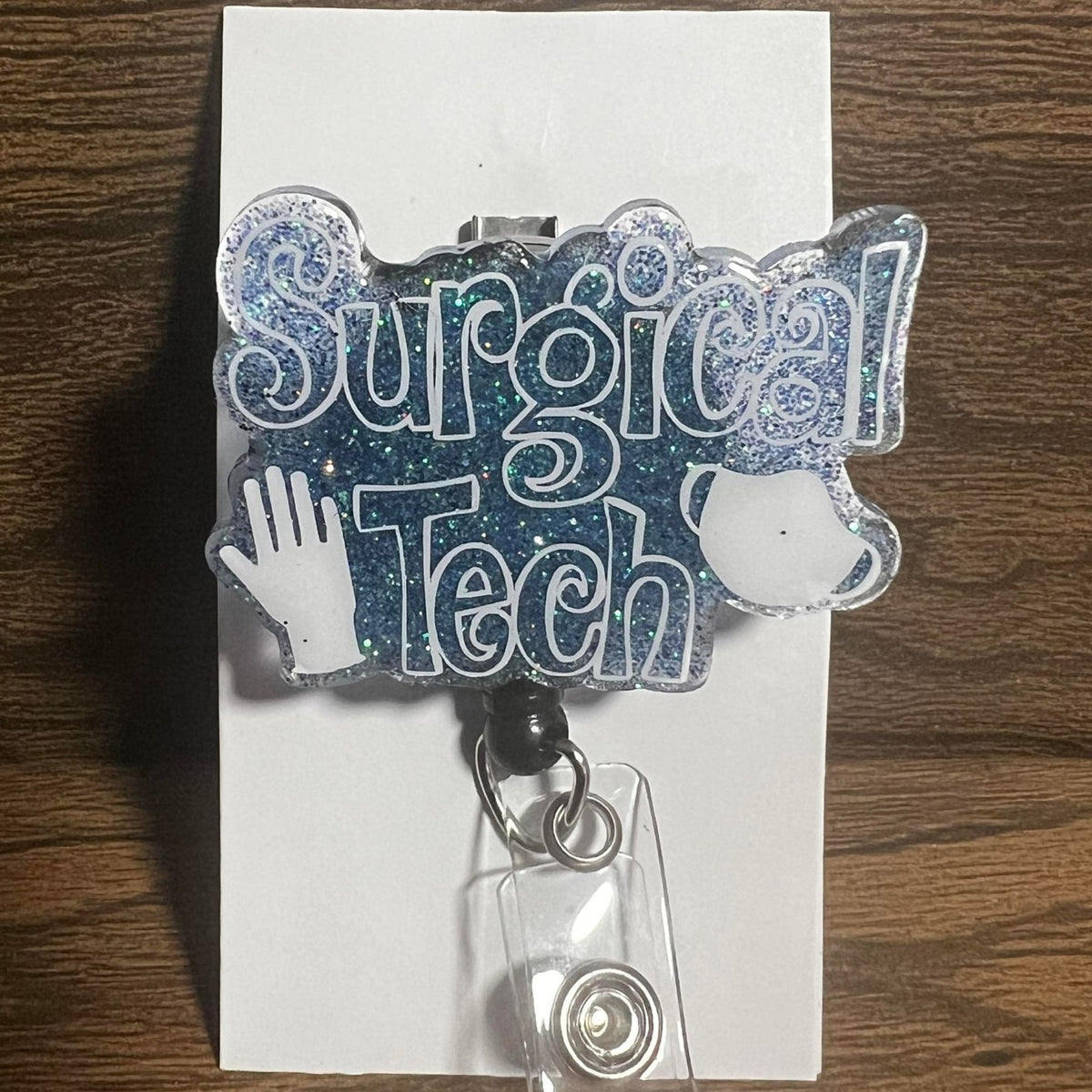 Surgical Tech Retractable Badge Reel