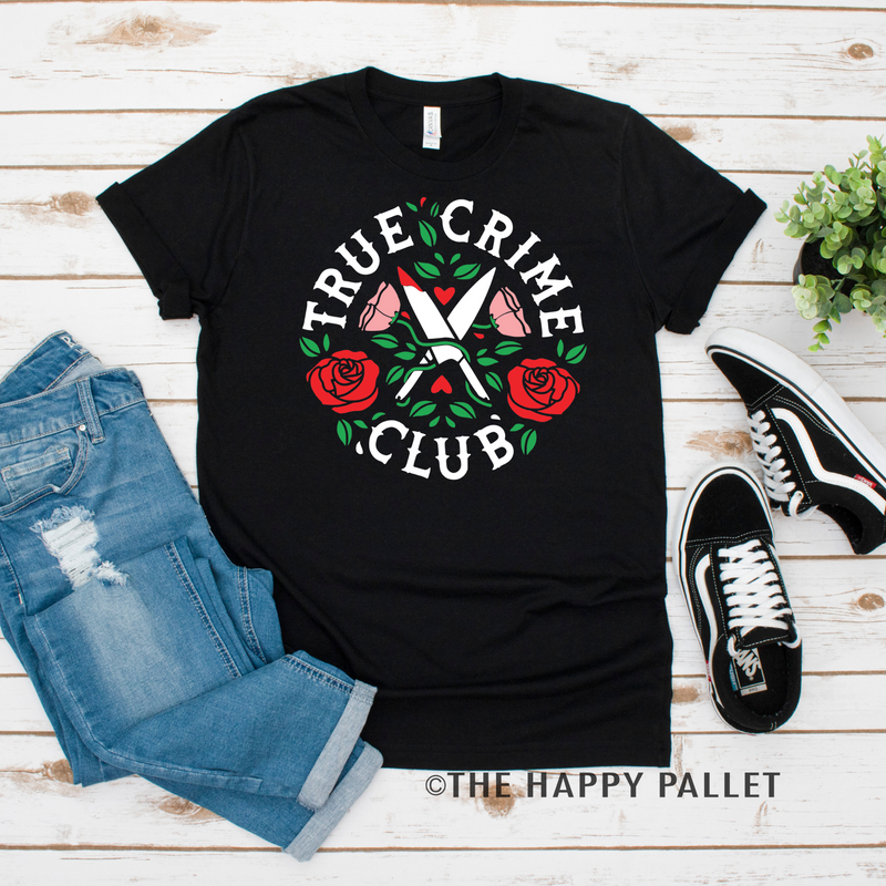 True Crime Club, Crime Junkie Shirt, Crime Shirt, Mystery Shirt
