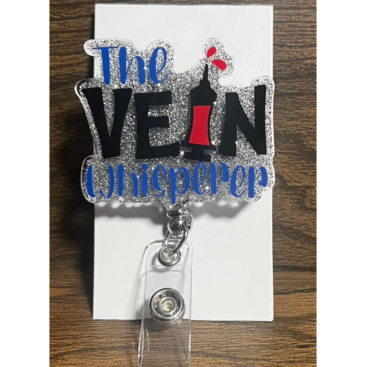 Vein Whisperer Retractable Badge Reel